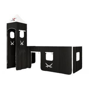 Wieża obudowa łóżka piętrowego PIRAT - Meble dębowe od producenta Hugon