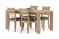 Stół dębowy Rustic dąb bielony 180x90 cm | Hugon