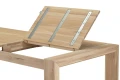 Stół dębowy Rustic dąb bielony 180x90 cm | Hugon