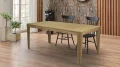 Stół dębowy PAOLO 180x90 cm - z litego drewna | Hugon
