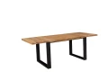 Stół dębowy rozkładany FALKO R 180-260x90 cm | Hugon