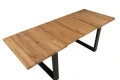 Stół dębowy rozkładany FALKO R 180-260x90 cm | Hugon