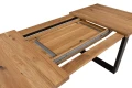 Stół dębowy rozkładany FALKO R 180-260x90 cm | Hugon
