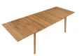 Stół dębowy rozkładany CLIFTON 140+2x40x90 cm | Hugon