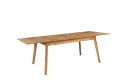 Stół dębowy rozkładany CLIFTON 160+2x40x90 cm | Hugon