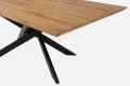 Stół dębowy IRYS 200x100 cm - z litego drewna | Hugon