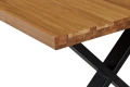 Stół dębowy FALKO 180x100 – lity dąb, producent Hugon