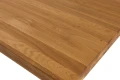 Stół dębowy FALKO 200x100 cm - z litego drewna | Hugon