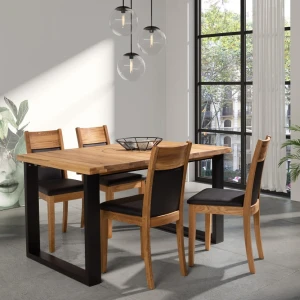 Stół dębowy FALKO R 140(220)x90