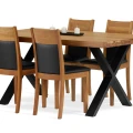 Stół dębowy FALKO 160x100 – lity dąb, producent Hugon