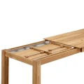 Stół dębowy rozkładany PARMA 160+2x50x100 cm | Hugon