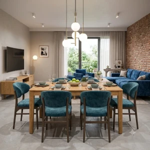 Stół dębowy PAOLO 140x80 cm – lite drewno dębowe | OSTATNIA SZTUKA -30%