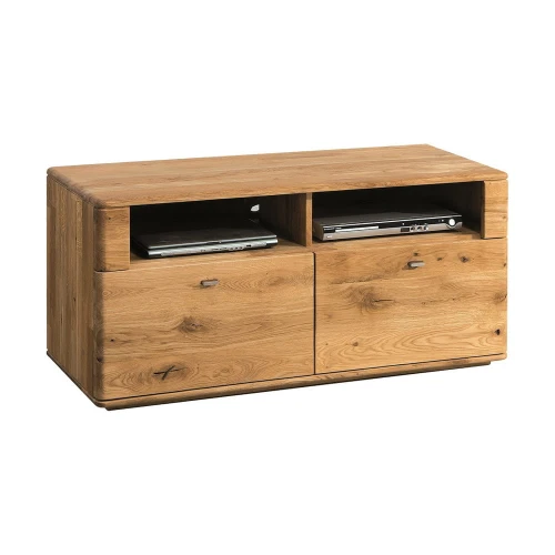 Szafka RTV dębowa DENVER 120 cm | Hugon